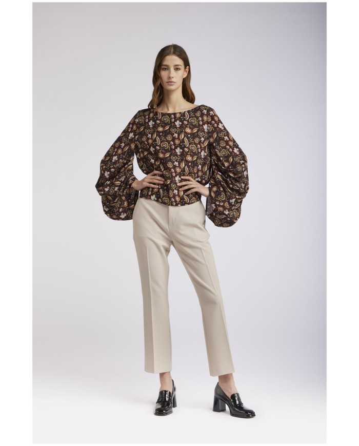 CafèNoir Pantalone Avorio - Glamour Calzature CafèNoir Pantalone Avorio - Glamour Calzature