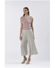 CafèNoir Pantalone Avorio - Glamour Calzature