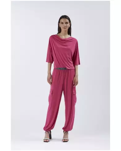 CafèNoir Pantalone Fucsia - Glamour Calzature