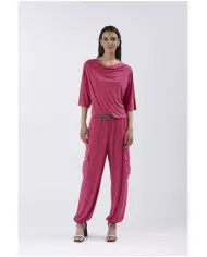 CafèNoir Pantalone Fucsia - Glamour Calzature