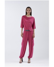 CafèNoir Pantalone Fucsia - Glamour Calzature