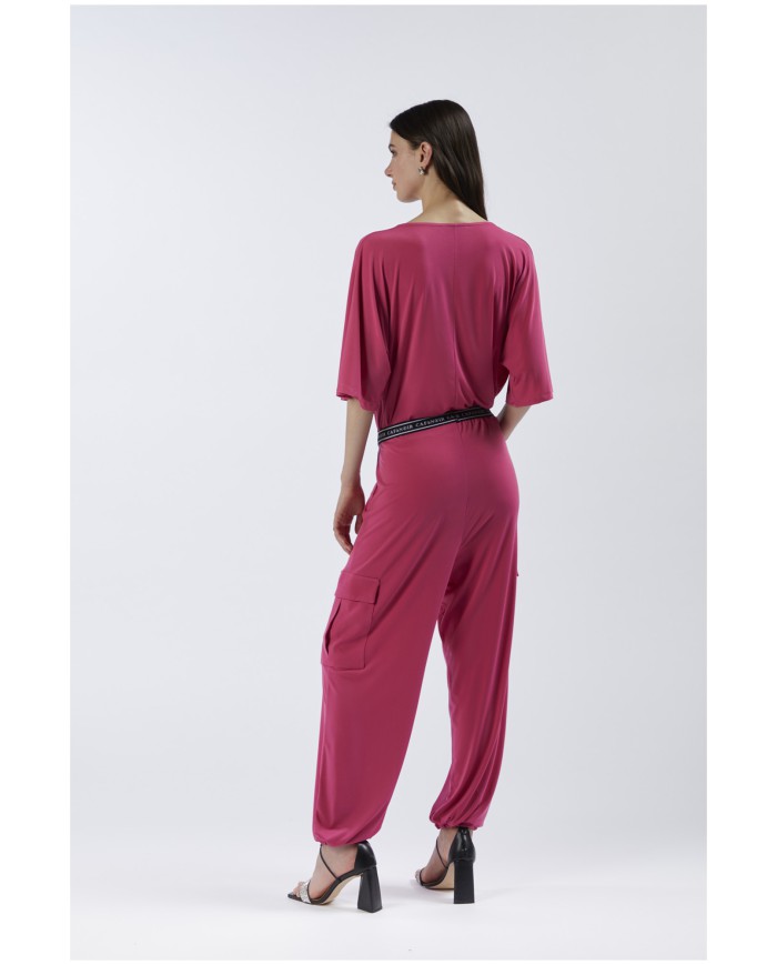 CafèNoir Pantalone Fucsia - Glamour Calzature