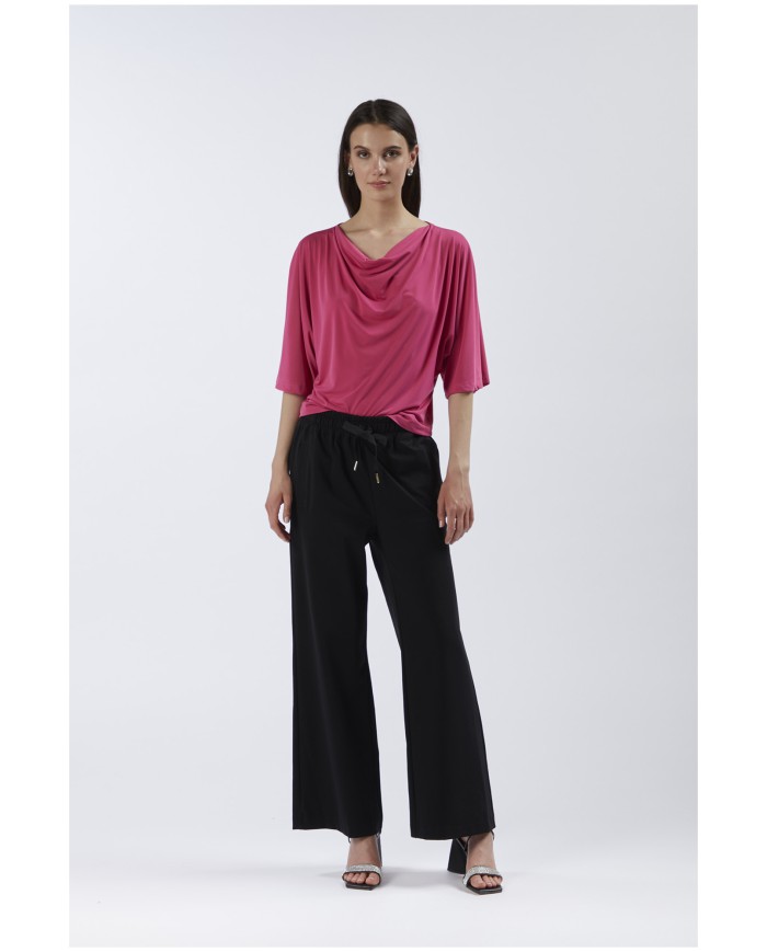 CafèNoir Pantalone Nero - Glamour Calzature CafèNoir Pantalone Nero - Glamour Calzature