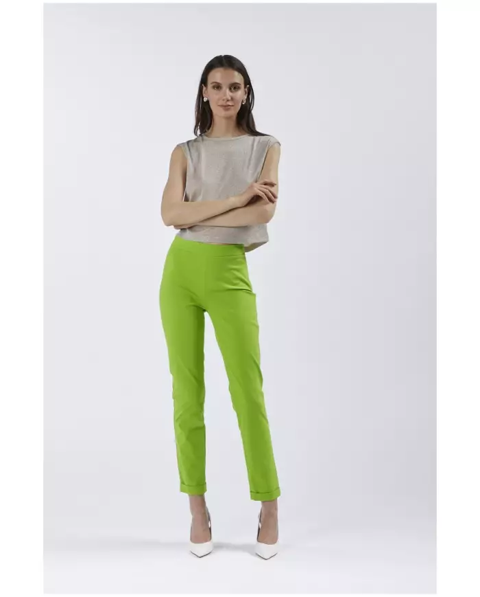 CafèNoir Pantalone Verde - Glamour Calzature