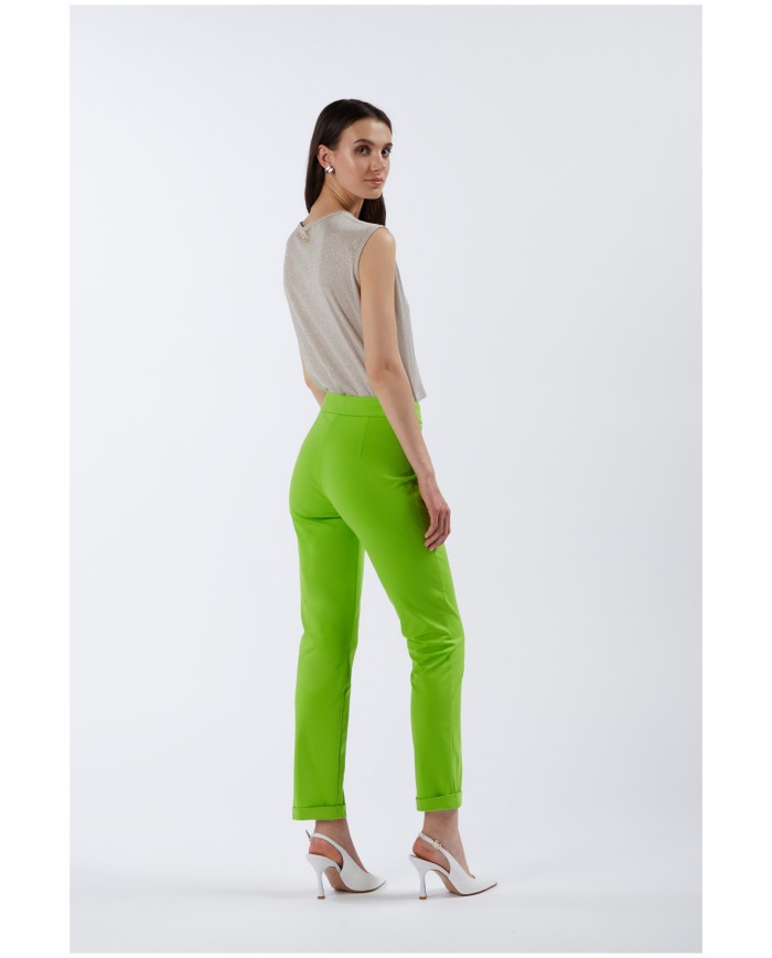 CafèNoir Pantalone Verde - Glamour Calzature