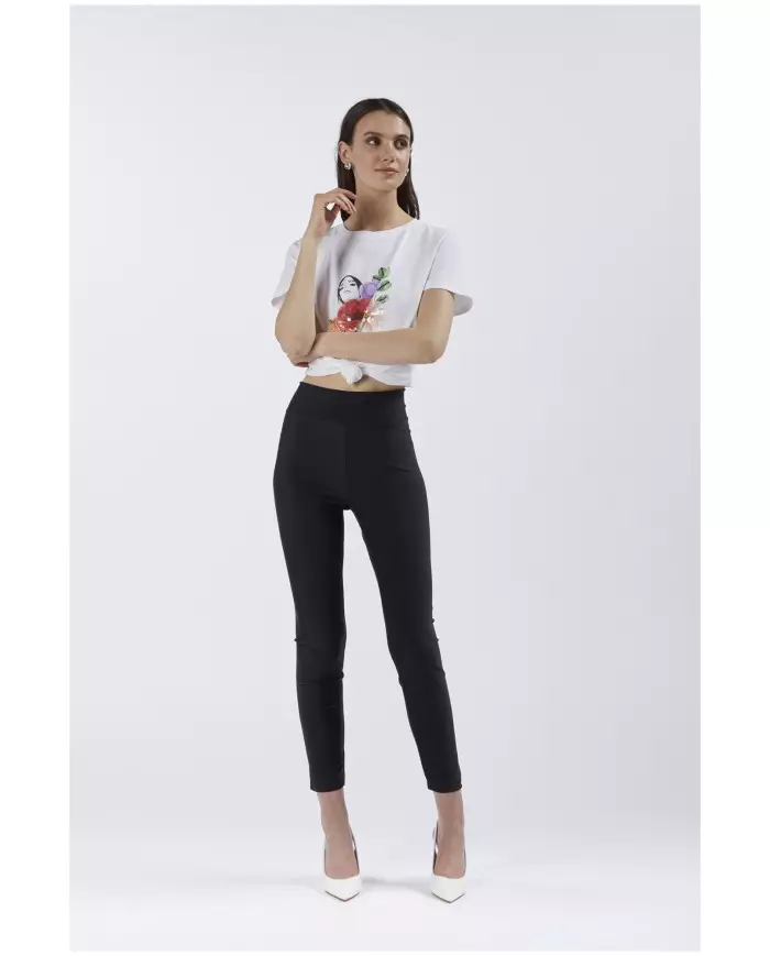CafèNoir Leggings Nero - Glamour Calzature