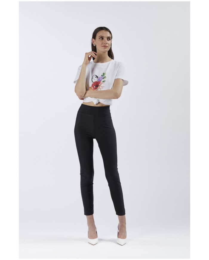 CafèNoir Leggings Nero - Glamour Calzature