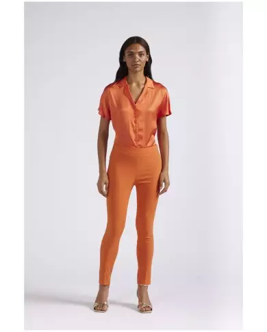 CafèNoir Leggings Arancio - Glamour Calzature