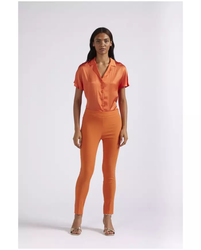 CafèNoir Leggings Arancio - Glamour Calzature