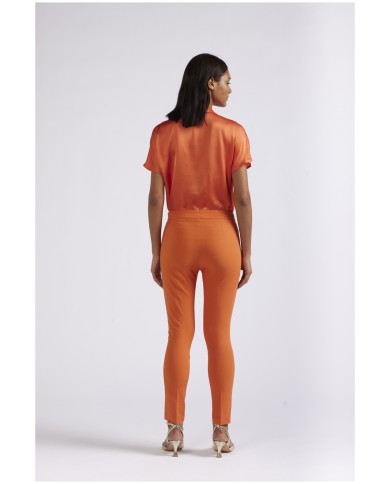 CafèNoir Leggings Arancio - Glamour Calzature CafèNoir Leggings Arancio - Glamour Calzature