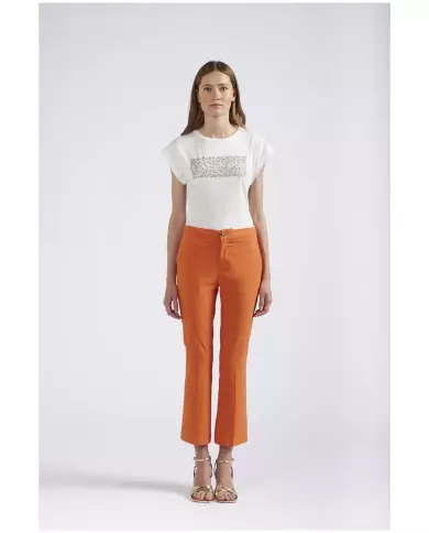 CafèNoir Pantalone Arancio - Glamour Calzature