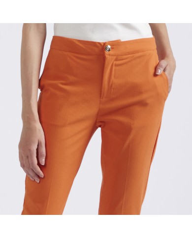 CafèNoir Pantalone Arancio - Glamour Calzature CafèNoir Pantalone Arancio - Glamour Calzature