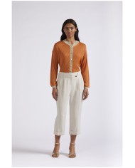 CafèNoir Pantalone Beige - Glamour Calzature