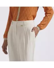 CafèNoir Pantalone Beige - Glamour Calzature
