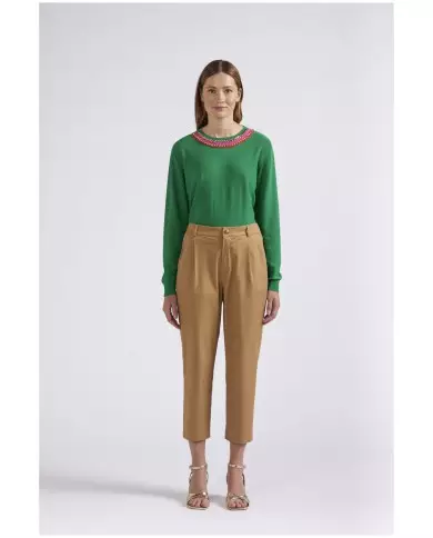 CafèNoir Pantalone Cuoio - Glamour Calzature