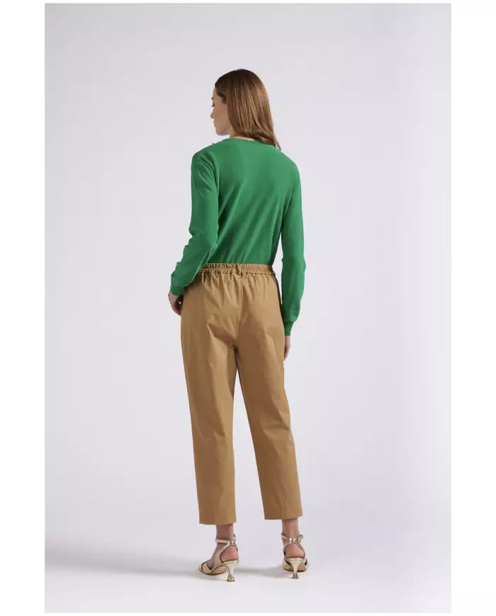 CafèNoir Pantalone Cuoio - Glamour Calzature