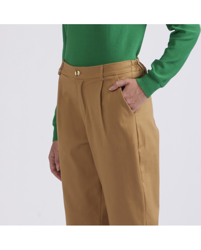 CafèNoir Pantalone Cuoio - Glamour Calzature
