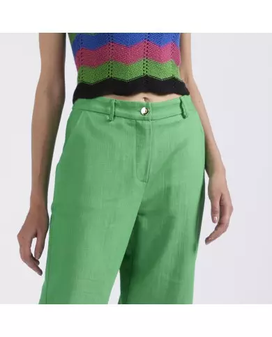 CafèNoir Pantalone Verde - Glamour Calzature