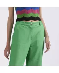 CafèNoir Pantalone Verde - Glamour Calzature