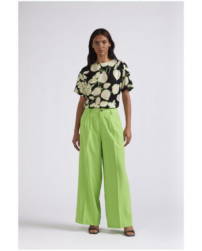 CafèNoir Pantalone Verde - Glamour Calzature