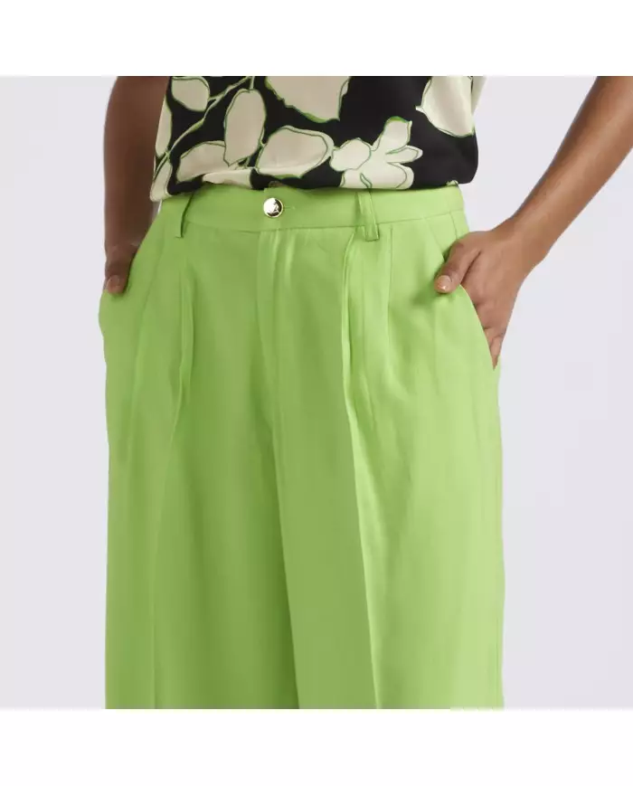 CafèNoir Pantalone Verde - Glamour Calzature