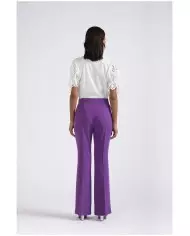 CafèNoir Pantalone Viola - Glamour Calzature