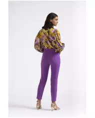 CafèNoir Pantalone Viola - Glamour Calzature