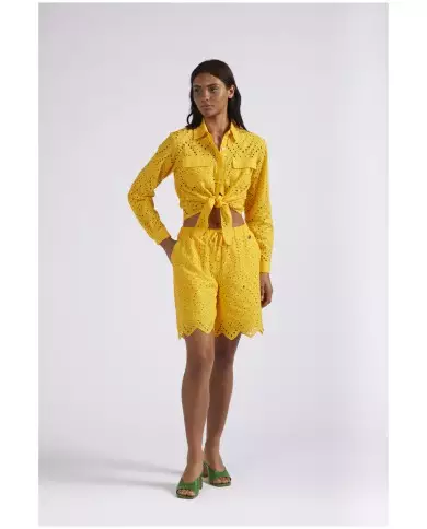 CafèNoir Bermuda Giallo - Glamour Calzature