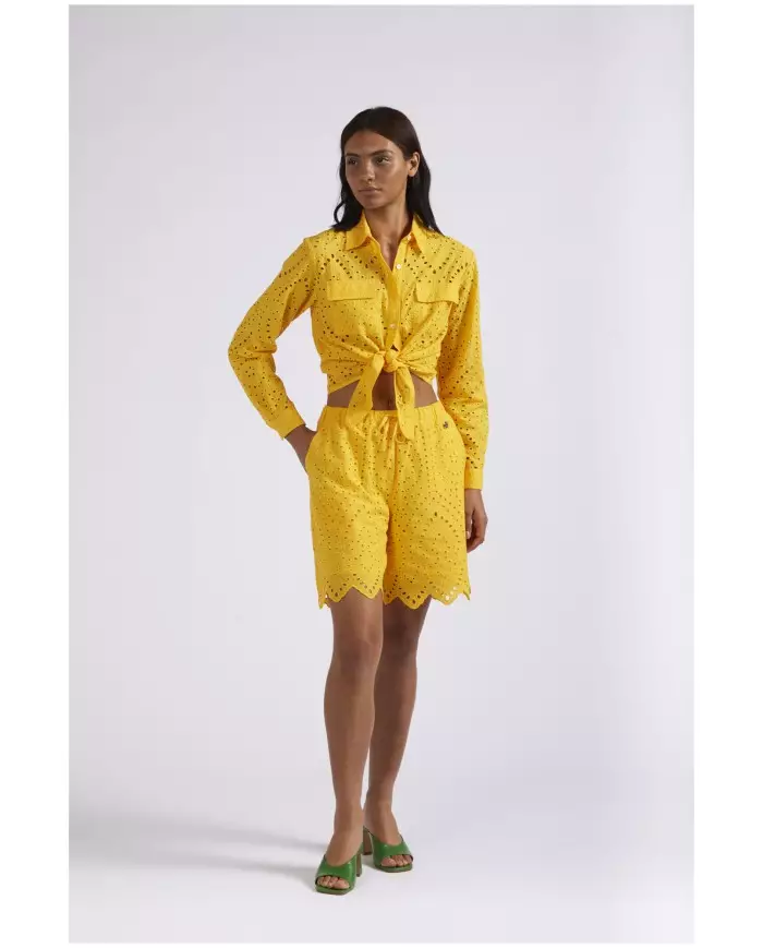 CafèNoir Bermuda Giallo - Glamour Calzature