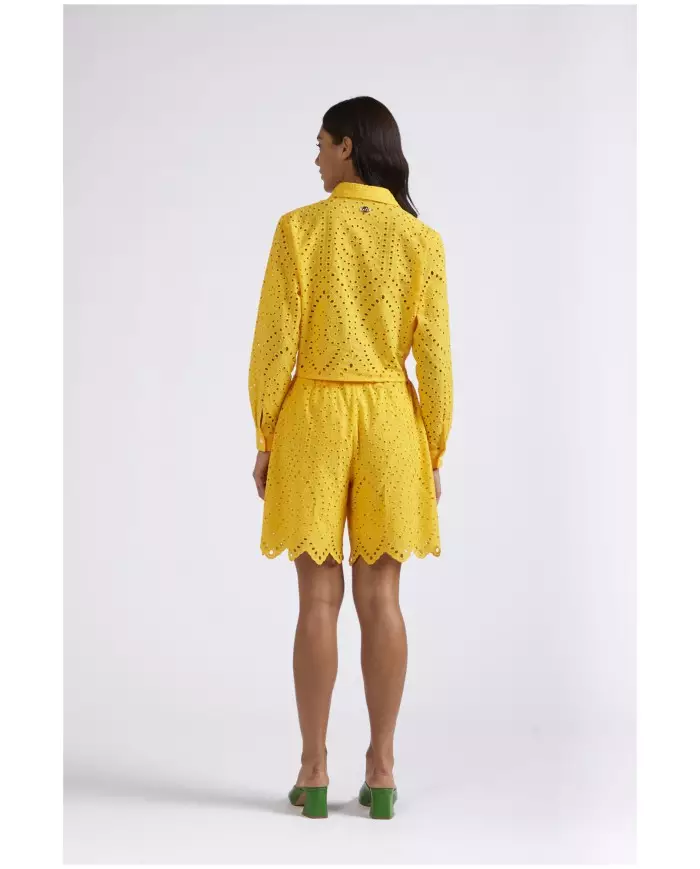 CafèNoir Bermuda Giallo - Glamour Calzature