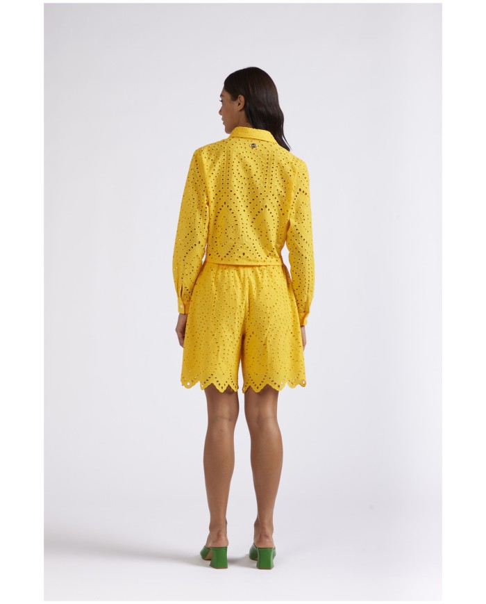 CafèNoir Bermuda Giallo - Glamour Calzature