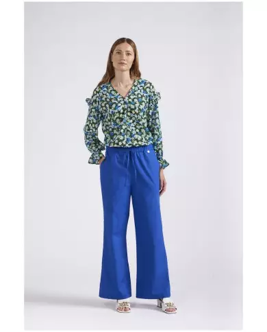 CafèNoir Pantalone Azzurro - Glamour Calzature
