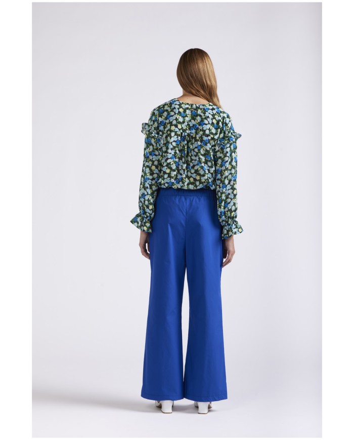 CafèNoir Pantalone Azzurro - Glamour Calzature