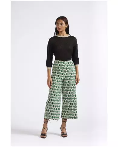 CafèNoir Pantalone Verde - Glamour Calzature