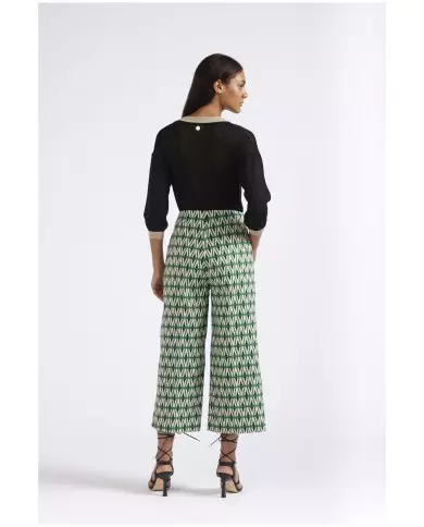 CafèNoir Pantalone Verde - Glamour Calzature