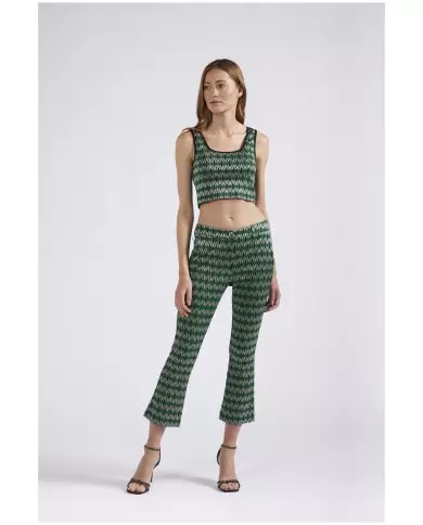CafèNoir Pantalone Verde - Glamour Calzature