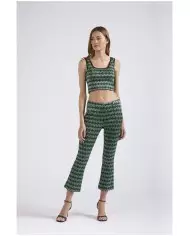 CafèNoir Pantalone Verde - Glamour Calzature