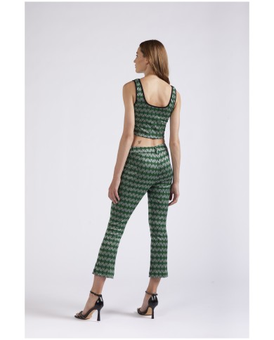 CafèNoir Pantalone Verde - Glamour Calzature CafèNoir Pantalone Verde - Glamour Calzature