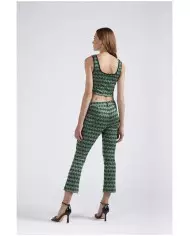 CafèNoir Pantalone Verde - Glamour Calzature