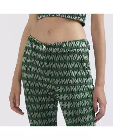 CafèNoir Pantalone Verde - Glamour Calzature