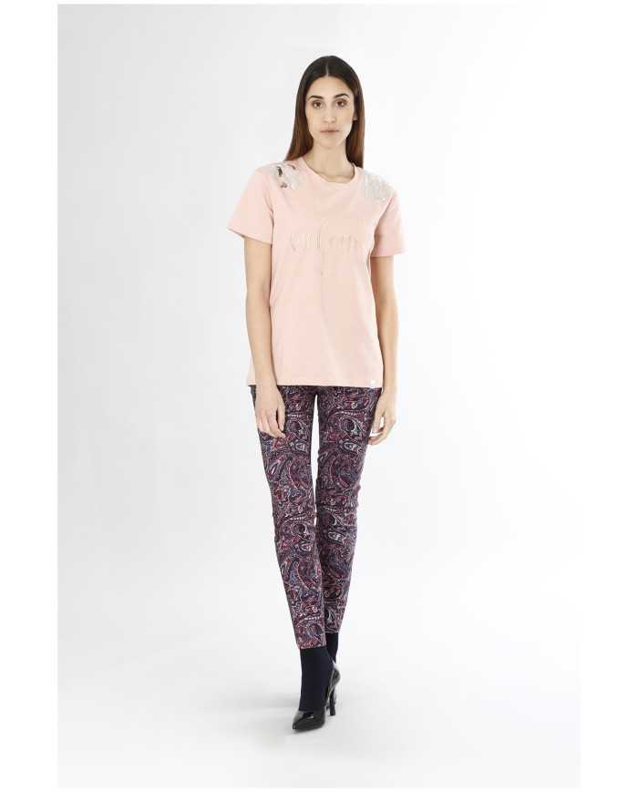 CafèNoir T-Shirts Rosa - Glamour Calzature