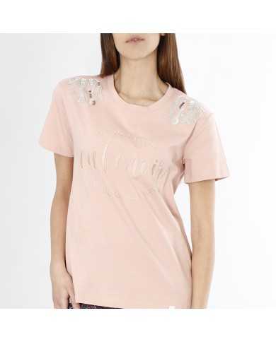 CafèNoir T-Shirts Rosa - Glamour Calzature CafèNoir T-Shirts Rosa - Glamour Calzature