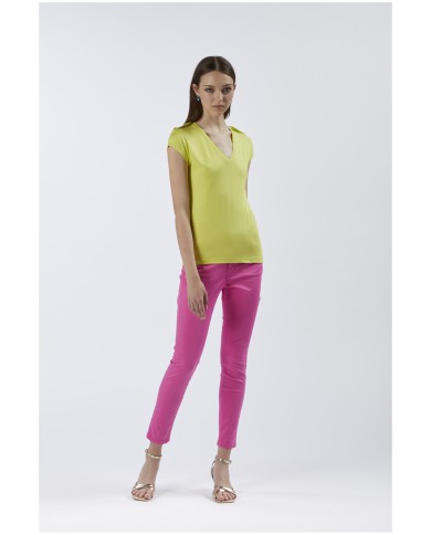 CafèNoir T-Shirt Giallo - Glamour Calzature CafèNoir T-Shirt Giallo - Glamour Calzature