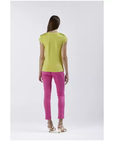 CafèNoir T-Shirt Giallo - Glamour Calzature