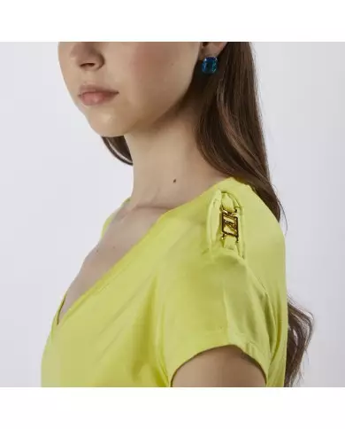 CafèNoir T-Shirt Giallo - Glamour Calzature