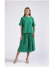 CafèNoir T-Shirt Verde - Glamour Calzature CafèNoir T-Shirt Verde - Glamour Calzature