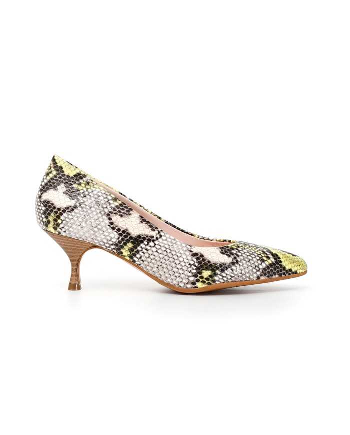 CafèNoir Dècolleté Multi-Giallo - Glamour Calzature