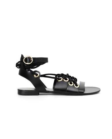 CafèNoir Sandaletto Nero - Glamour Calzature