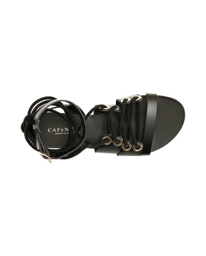 CafèNoir Sandaletto Nero - Glamour Calzature CafèNoir Sandaletto Nero - Glamour Calzature