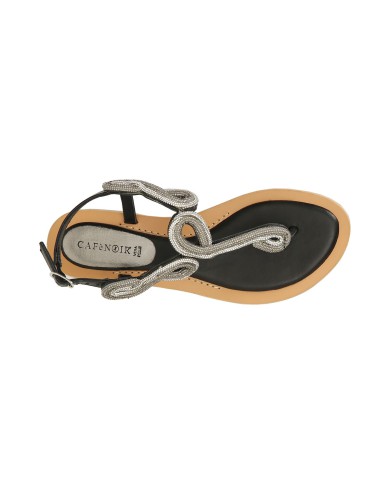 CafèNoir Sandalo Nero - Glamour Calzature CafèNoir Sandalo Nero - Glamour Calzature